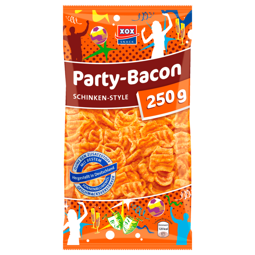 Xox Party-Bacon Schinken-Style 250g
